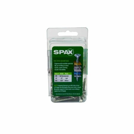 Spax CONSTR SCREW #6X1-1/2in. 4101010350402